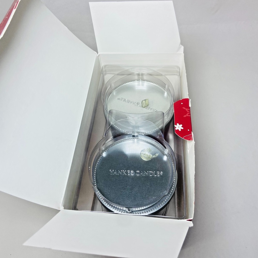 Yankee Candle Set Of 2 Christmas‎ Cookie Christmas Eve 7oz Tumbler Jar Set New - Picture 4 of 7